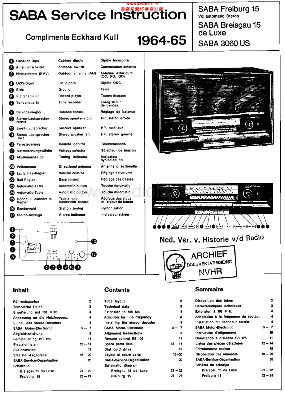 Saba_Freiburg15维修电路原理图.pdf_第1页