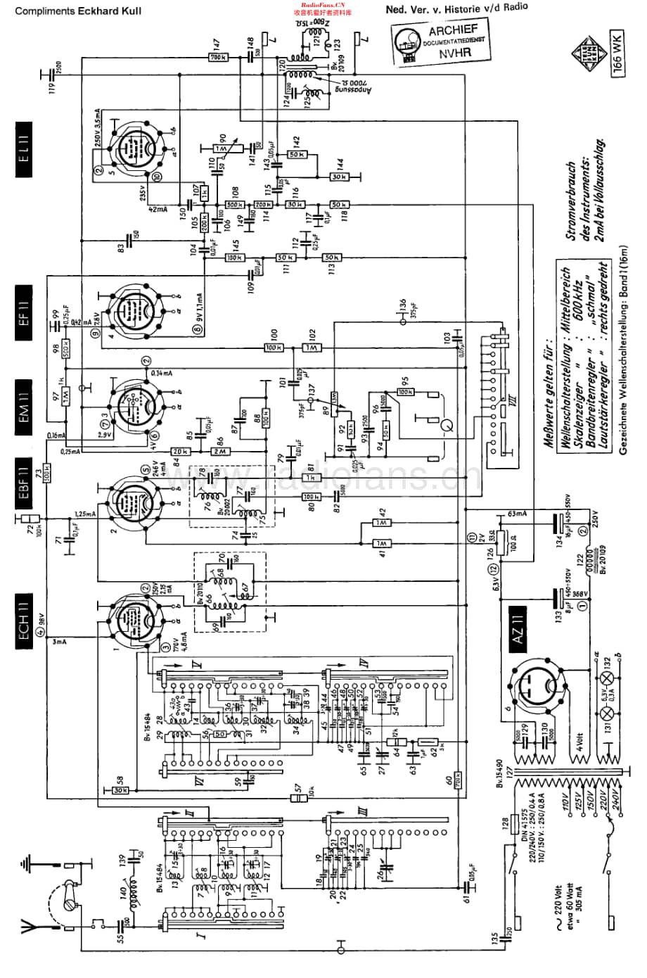 Telefunken_166WK维修电路原理图.pdf_第1页