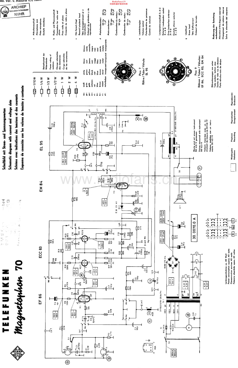 Telefunken_70维修电路原理图.pdf_第1页