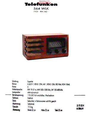 Telefunken_564WLK维修电路原理图.pdf