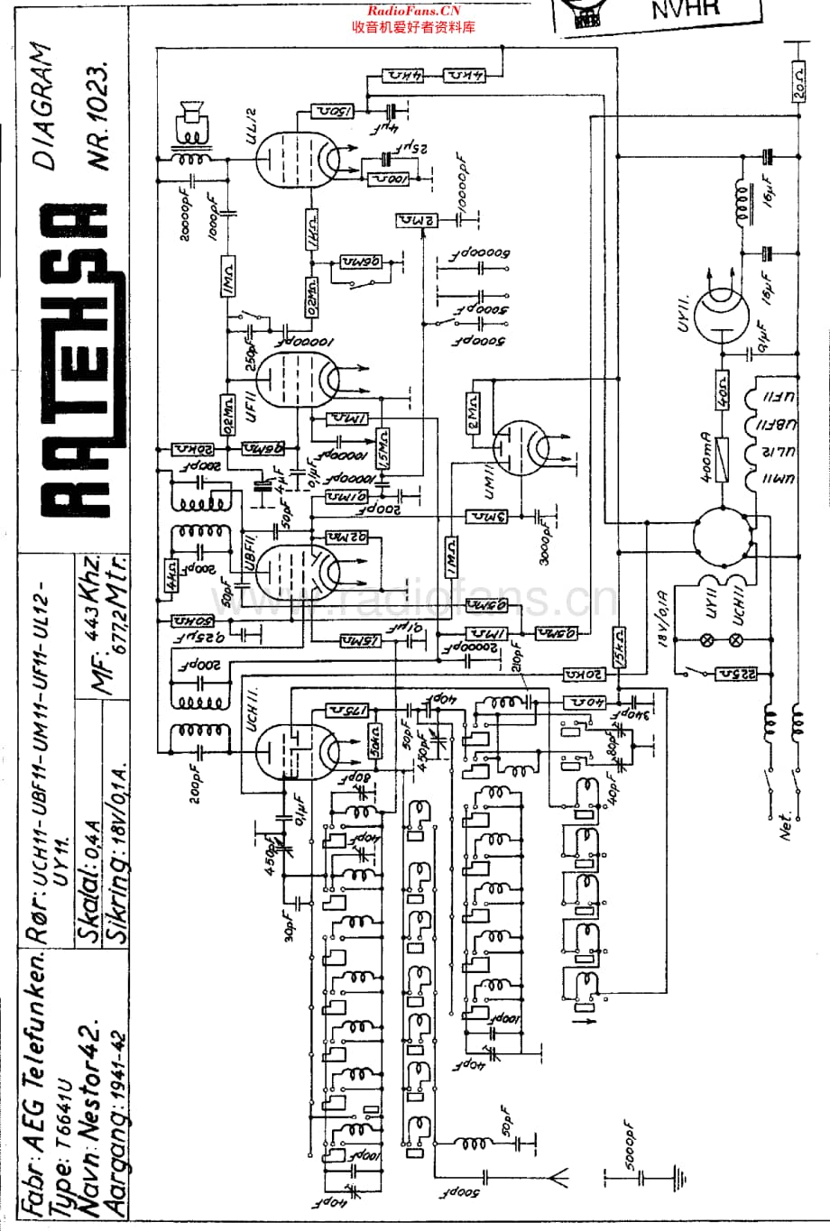 Telefunken_6641U维修电路原理图.pdf_第1页