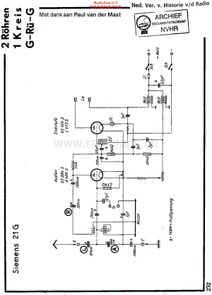 Siemens_21G维修电路原理图.pdf