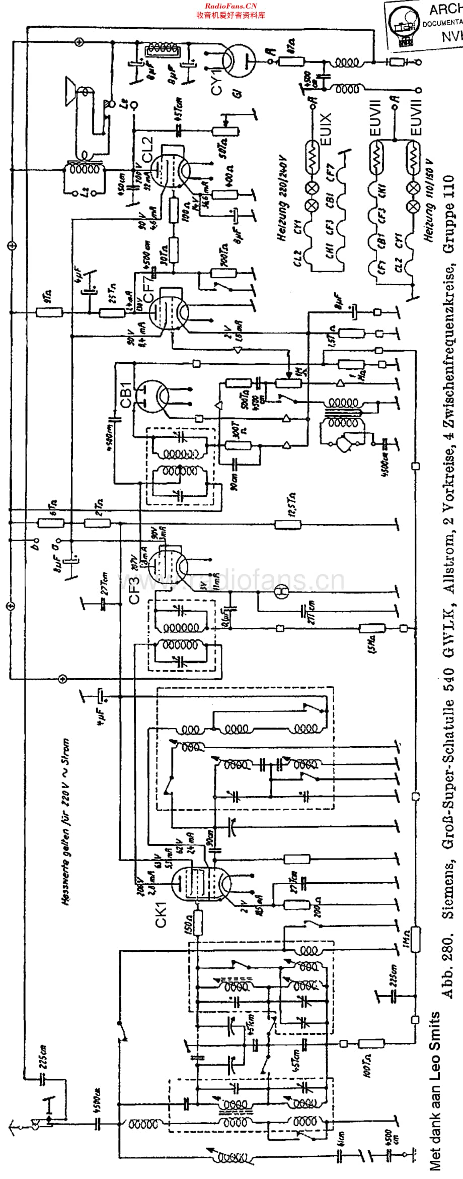 Siemens_540GWLK维修电路原理图.pdf_第1页