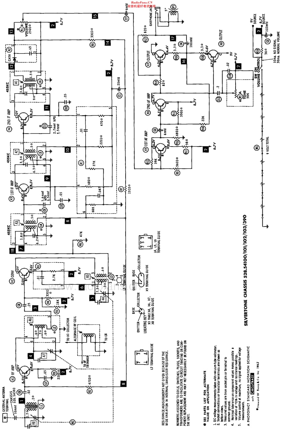 Silvertone_2222维修电路原理图.pdf_第2页