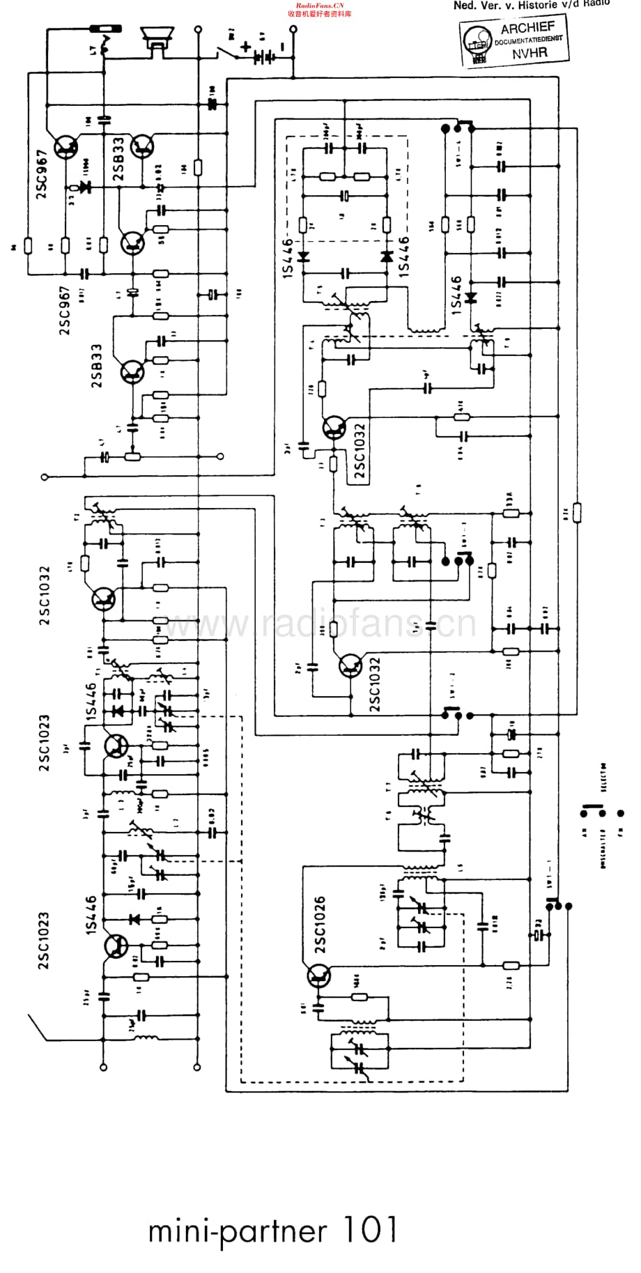 Telefunken_MiniPartner101维修电路原理图.pdf_第1页