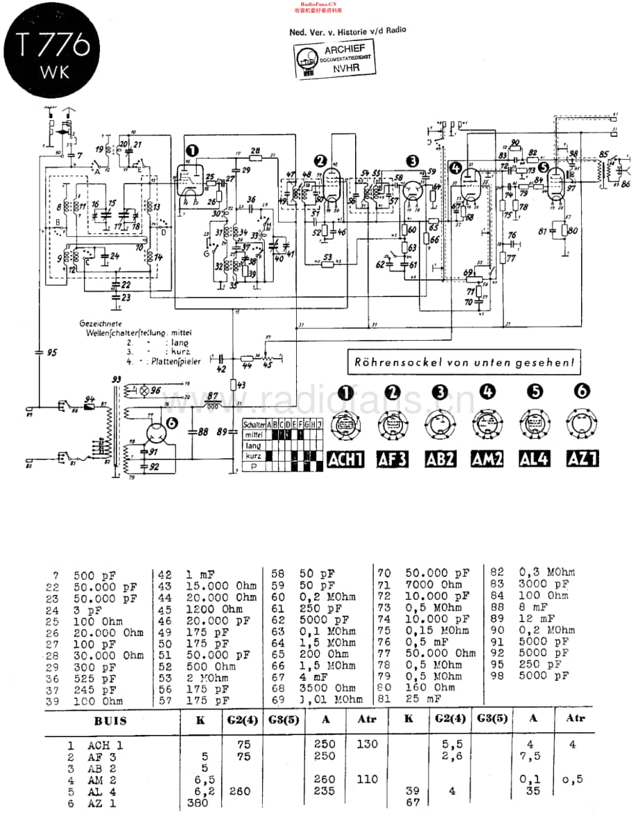 Telefunken_776WK维修电路原理图.pdf_第1页