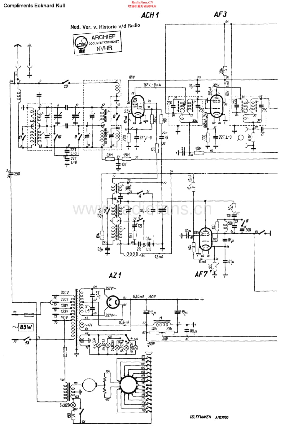 Telefunken_Amerigo维修电路原理图.pdf_第1页