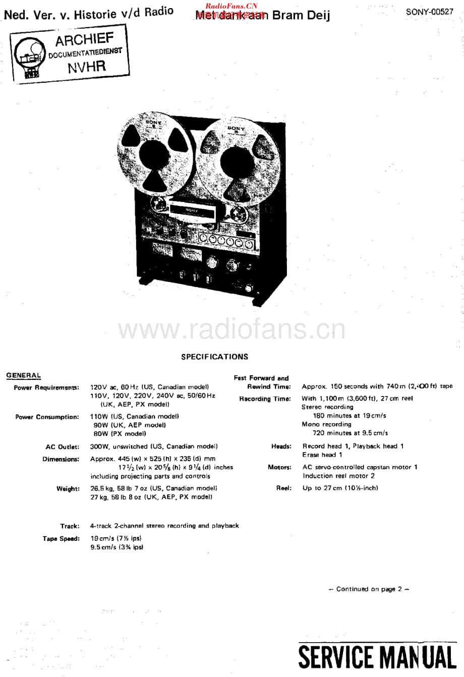 Sony_TC765维修电路原理图.pdf_第1页