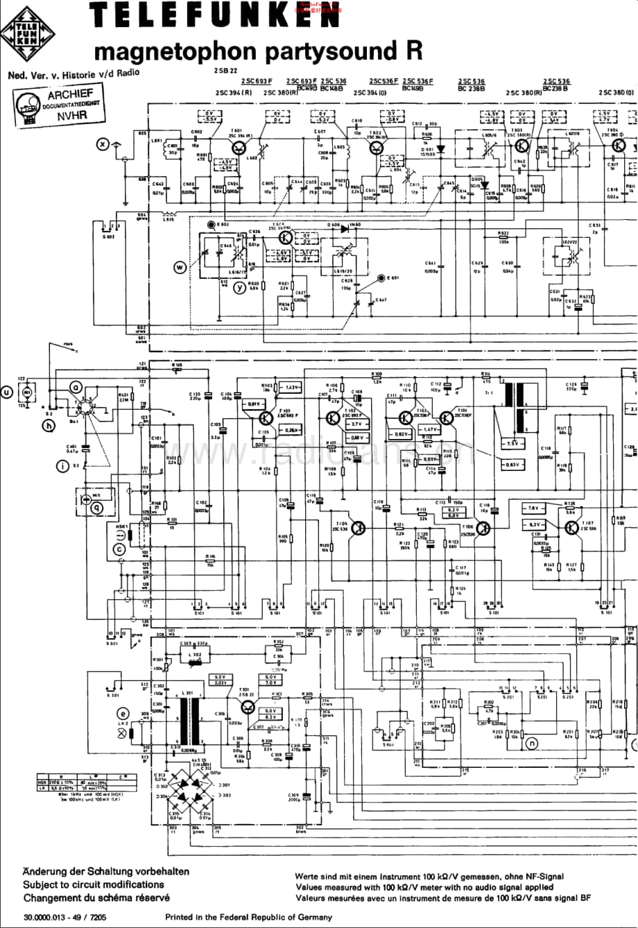 Telefunken_PartysoundR维修电路原理图.pdf_第1页