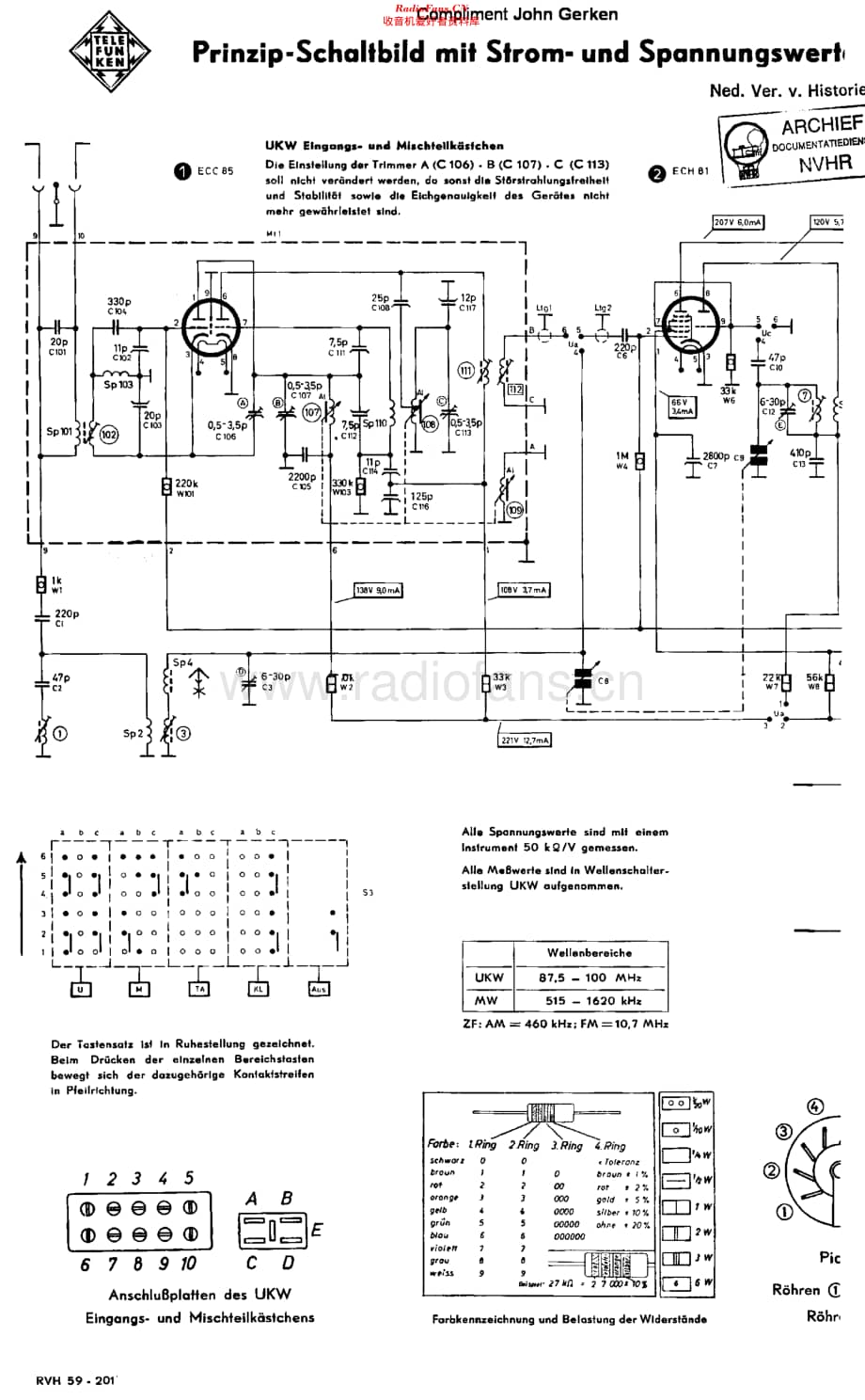 Telefunken_1051维修电路原理图.pdf_第1页