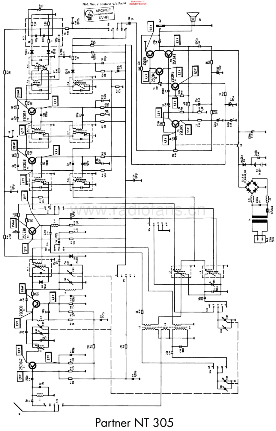 Telefunken_NT305维修电路原理图.pdf_第1页