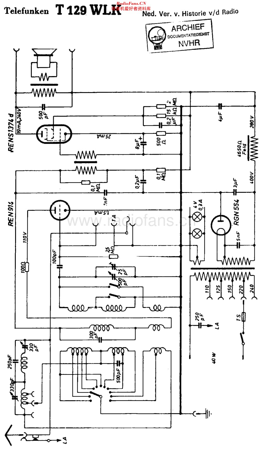 Telefunken_129WLK维修电路原理图.pdf_第1页