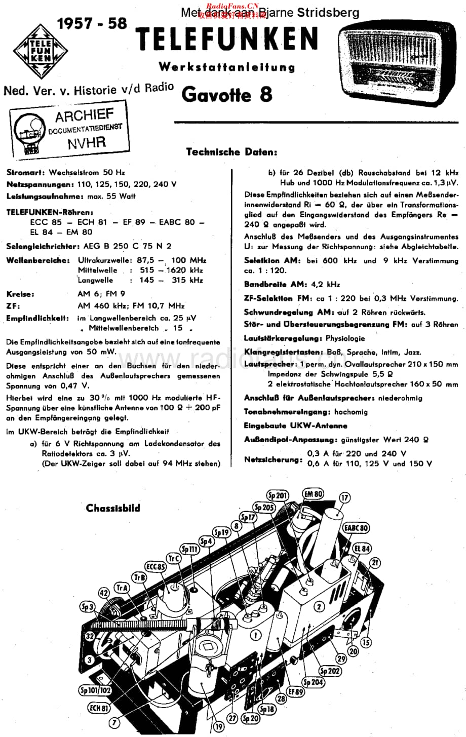 Telefunken_Gavotte8维修电路原理图.pdf_第1页