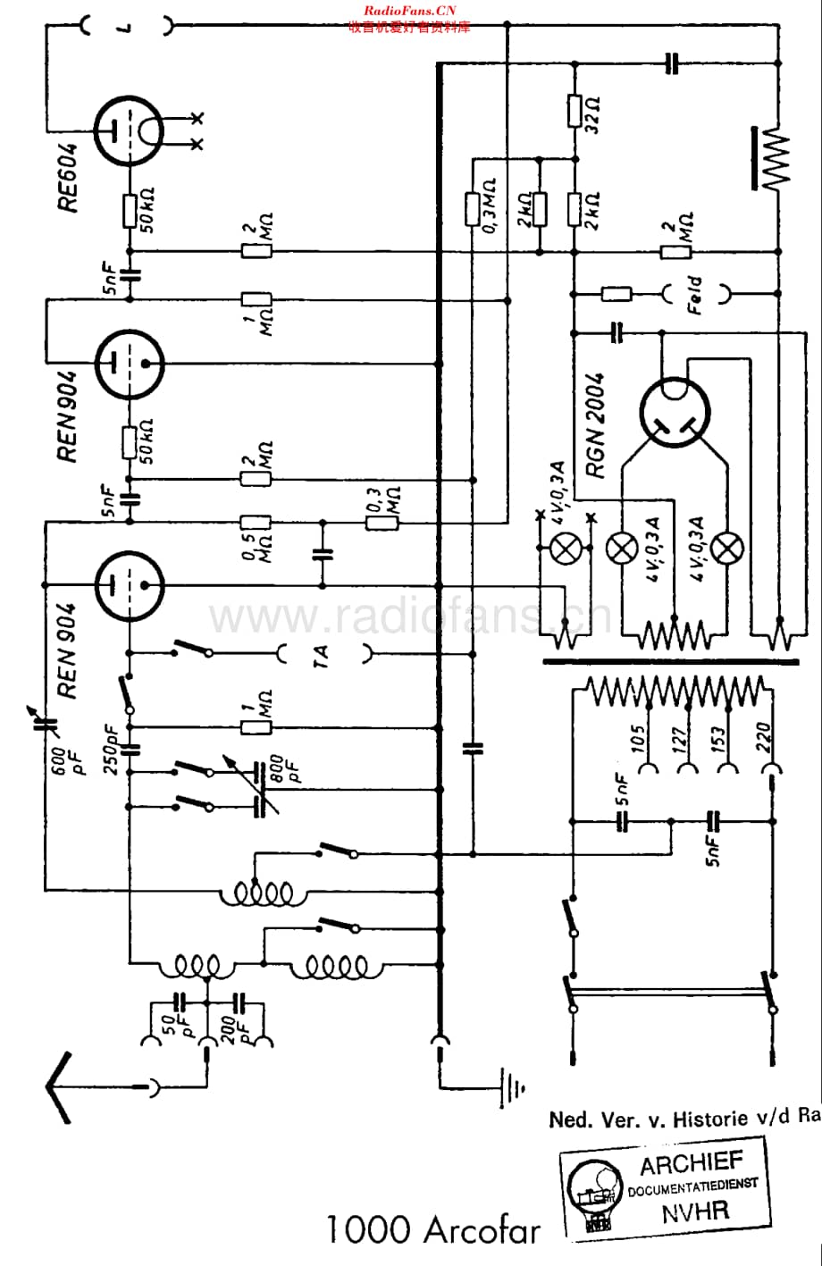 Telefunken_1000维修电路原理图.pdf_第1页