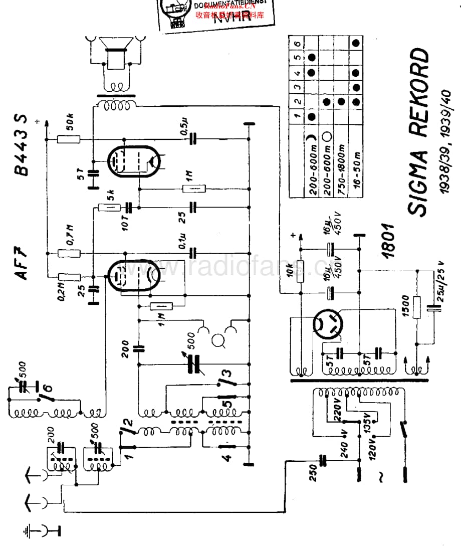 SigmaRadio_Rekord维修电路原理图.pdf_第1页