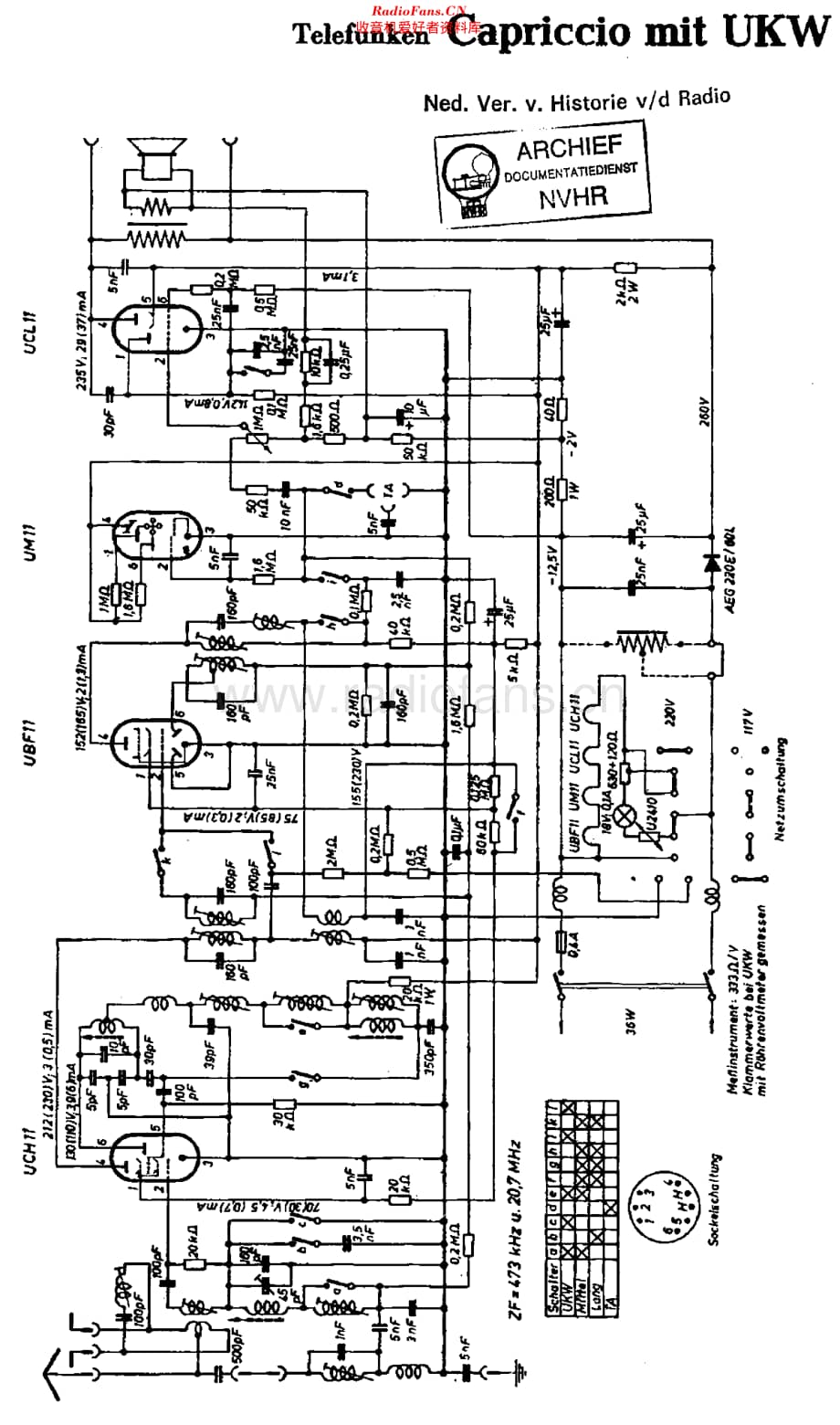 Telefunken_Capriccio50维修电路原理图.pdf_第1页