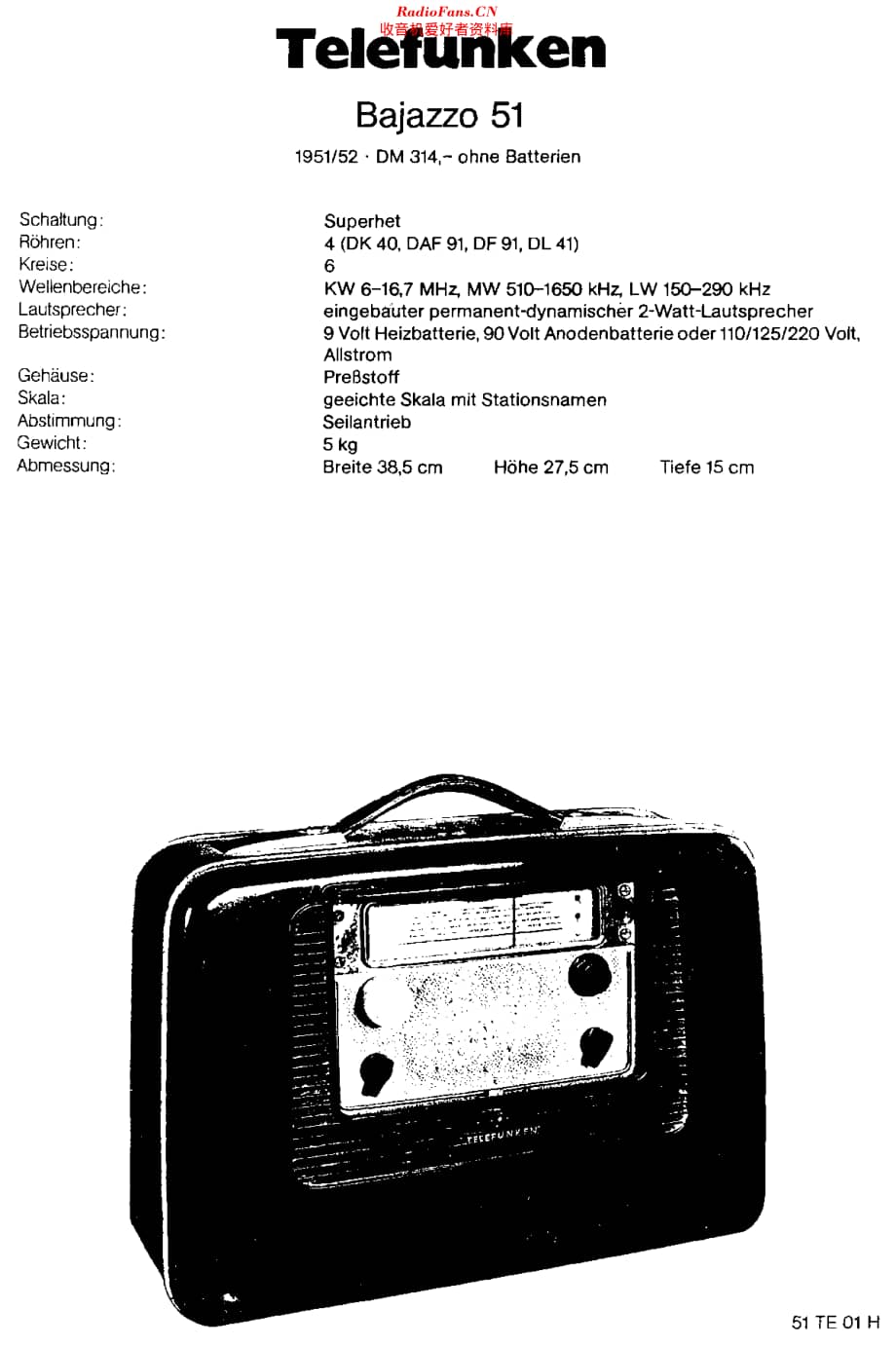 Telefunken_Bajazzo51维修电路原理图.pdf_第2页