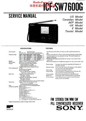 Sony_ICFSW7600G维修电路原理图.pdf