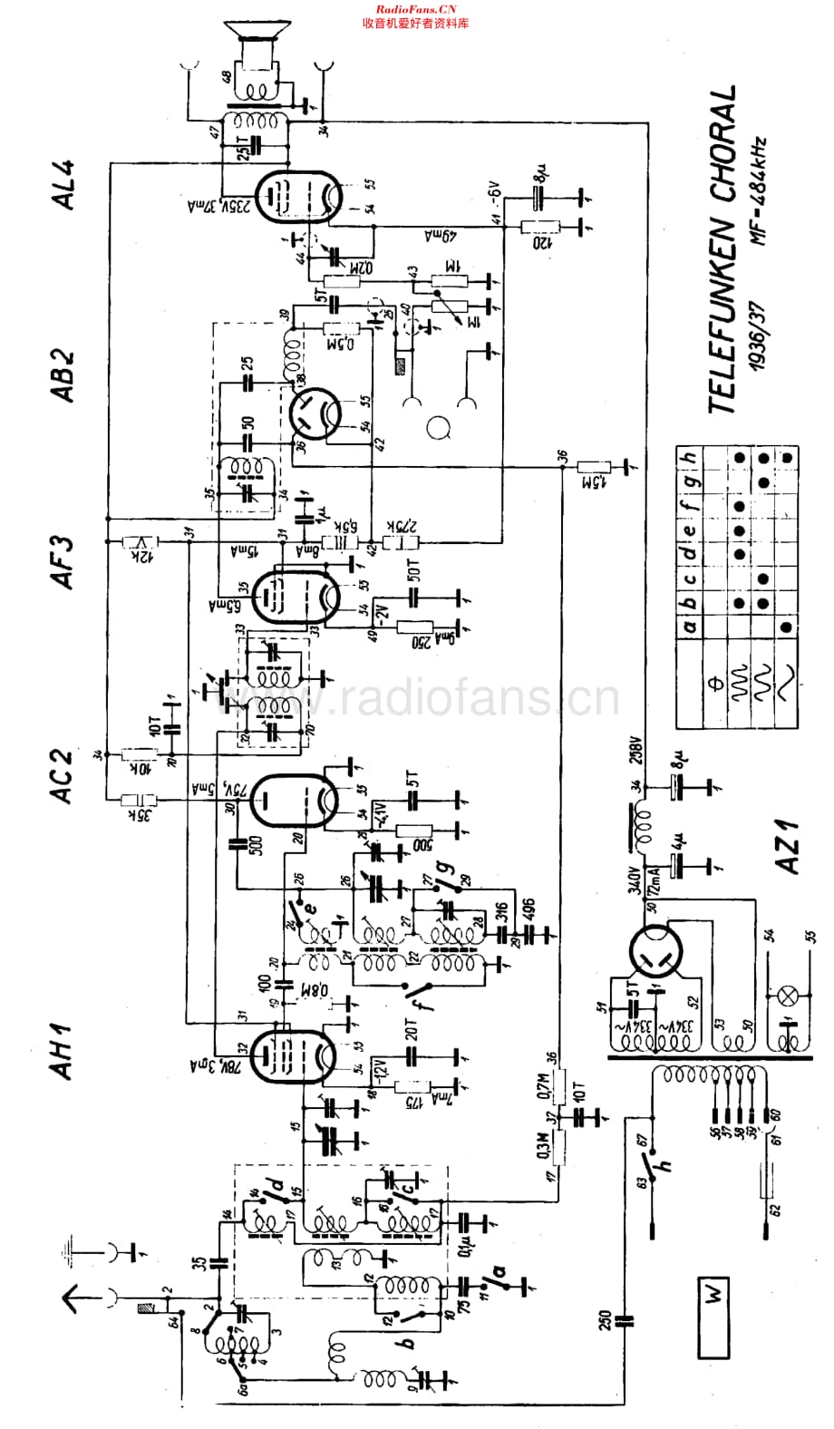 Telefunken_Choral维修电路原理图.pdf_第1页