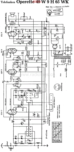 Telefunken_9H65WK维修电路原理图.pdf