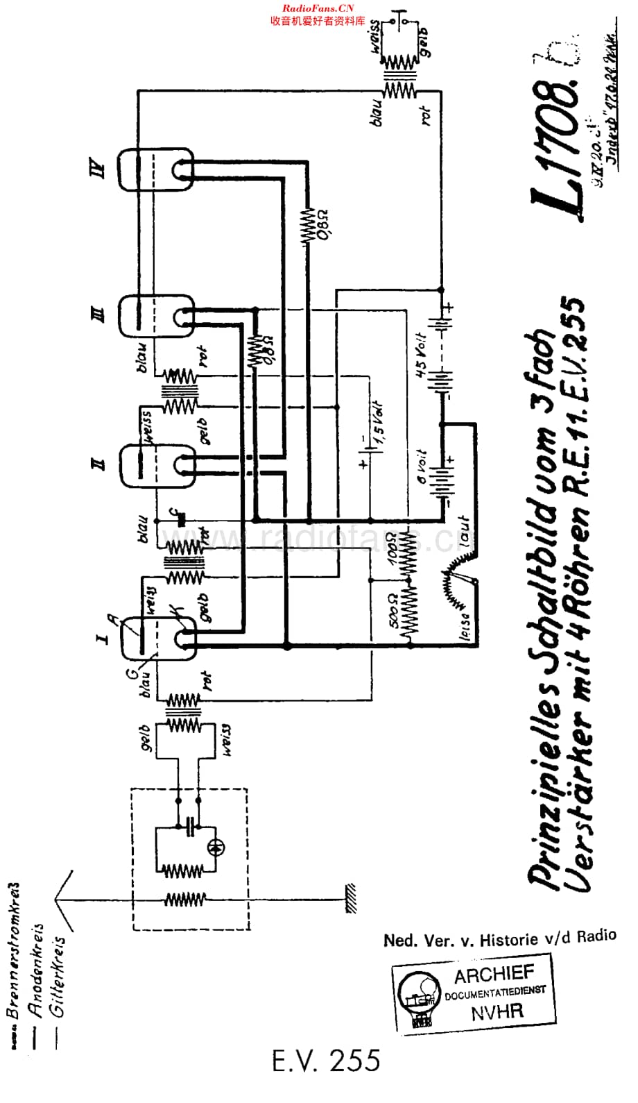 Telefunken_EV255维修电路原理图.pdf_第1页