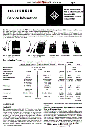 Telefunken_4000Netzgerat维修电路原理图.pdf