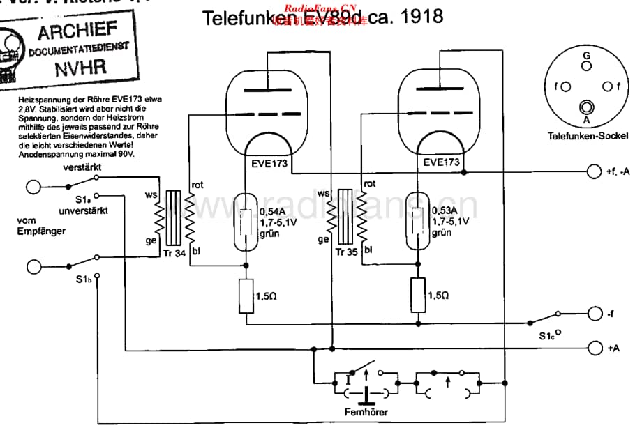 Telefunken_EV89d维修电路原理图.pdf_第1页