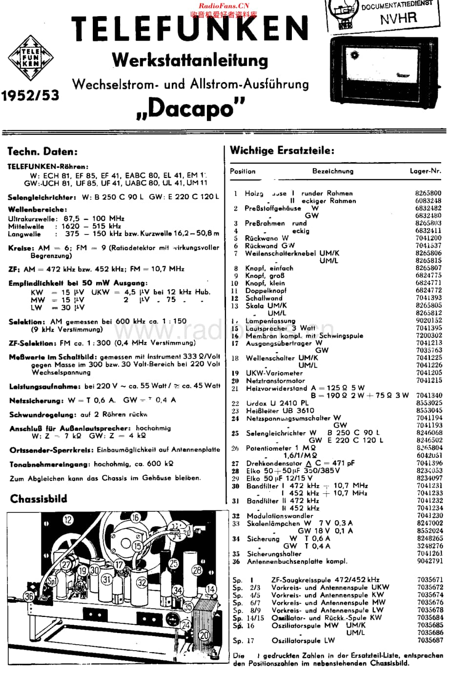 Telefunken_DacapoUML维修电路原理图.pdf_第1页