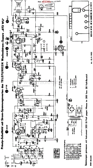 Telefunken_673WU维修电路原理图.pdf