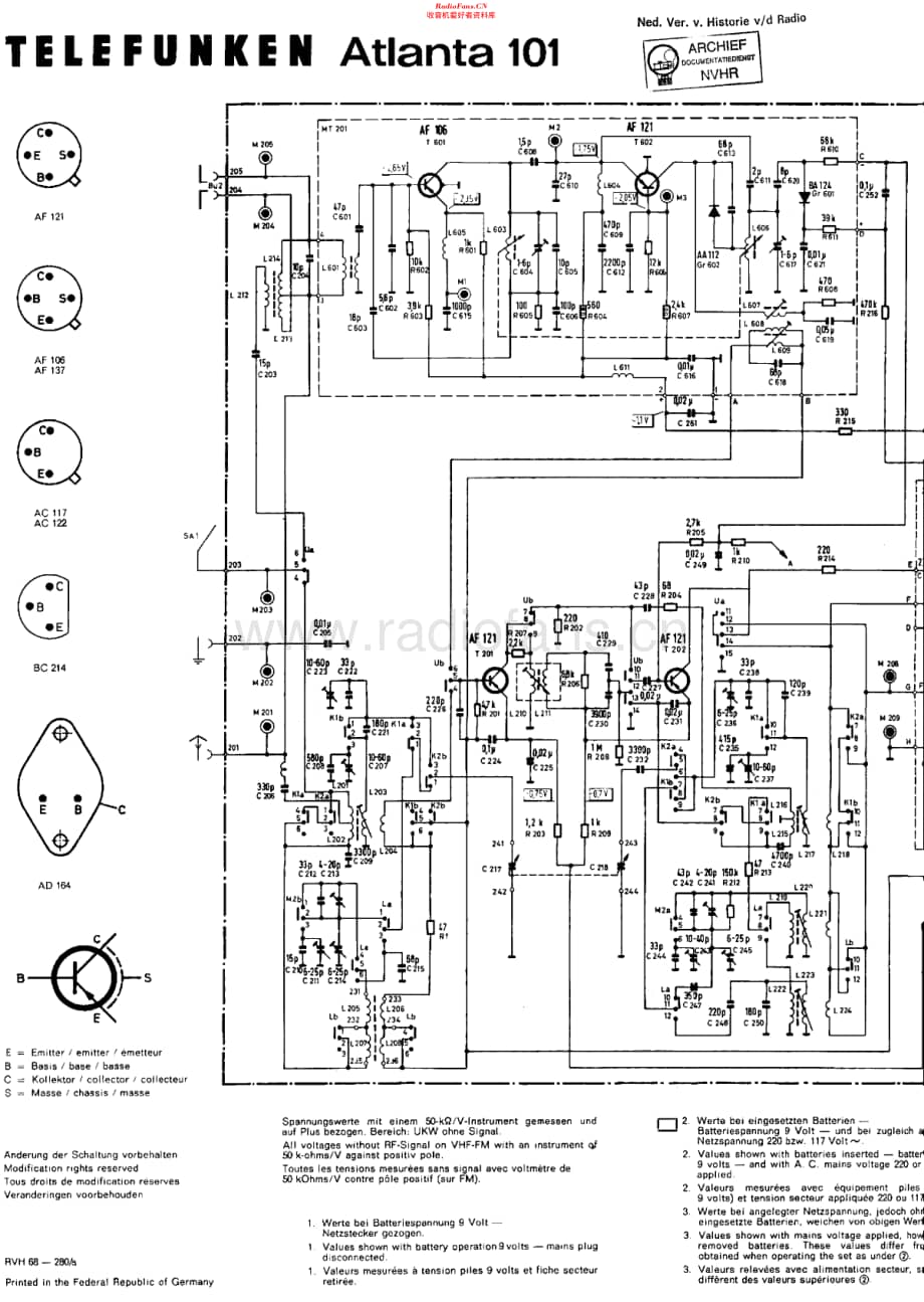 Telefunken_Atlanta101维修电路原理图.pdf_第1页