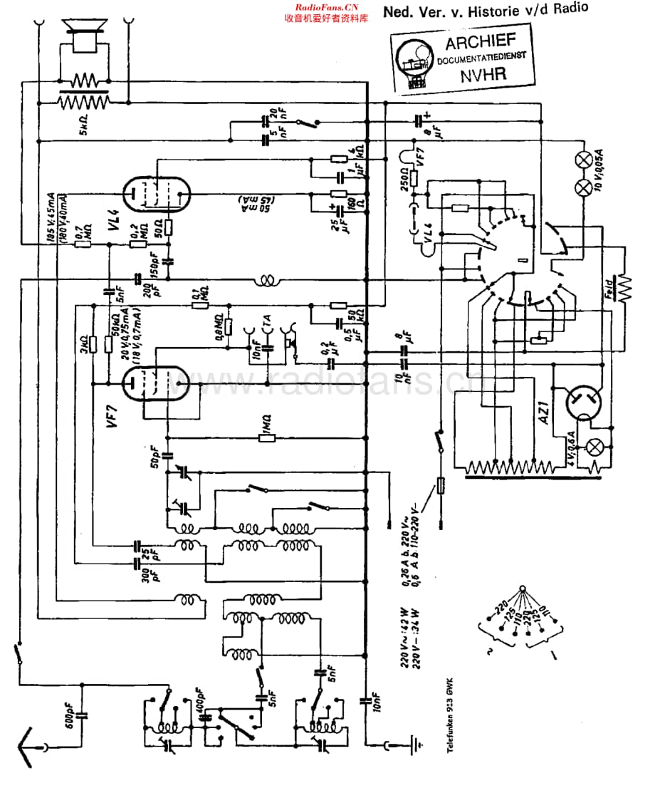 Telefunken_913GWK维修电路原理图.pdf_第1页