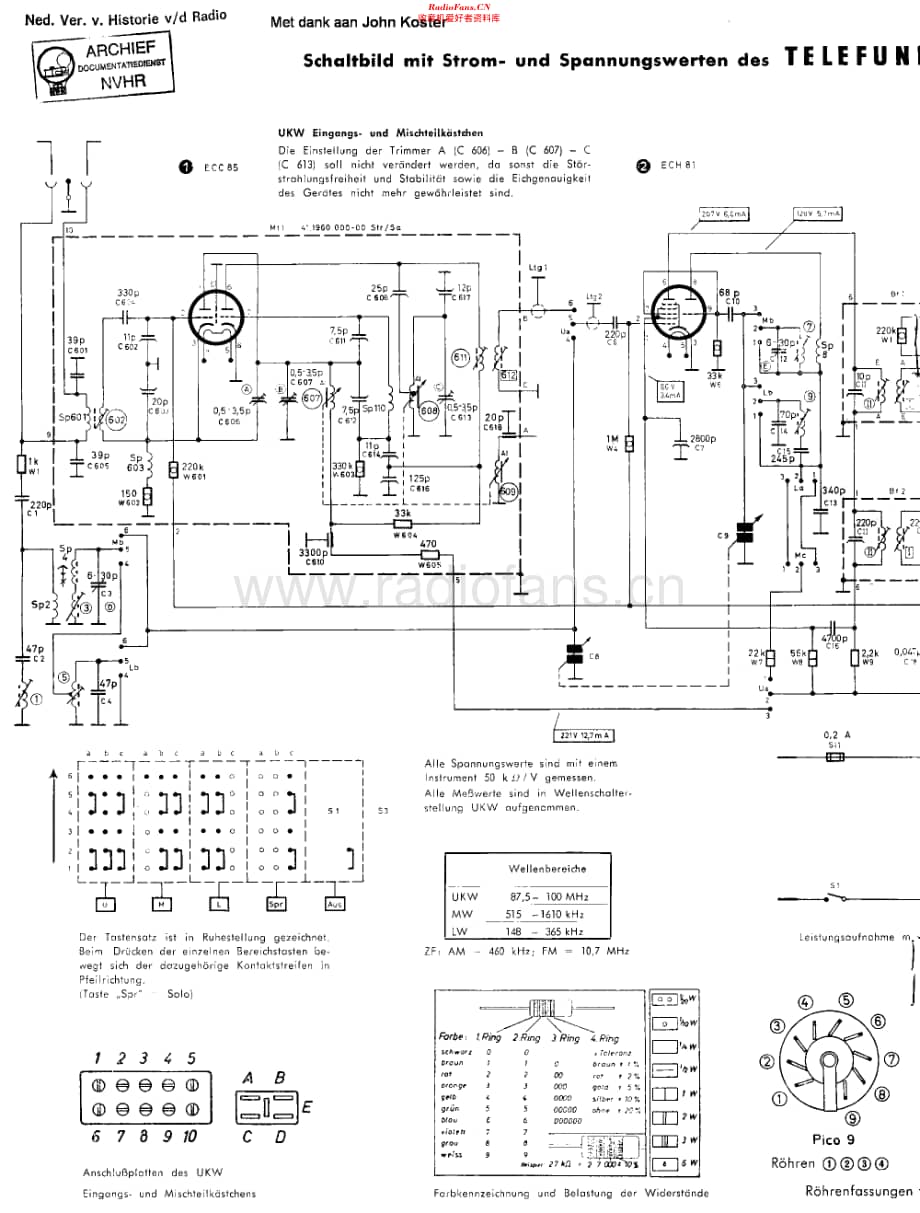 Telefunken_1151L维修电路原理图.pdf_第1页