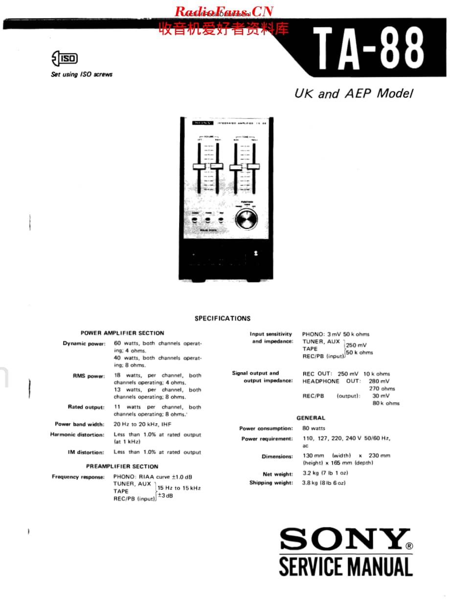 Sony_TA88维修电路原理图.pdf_第1页