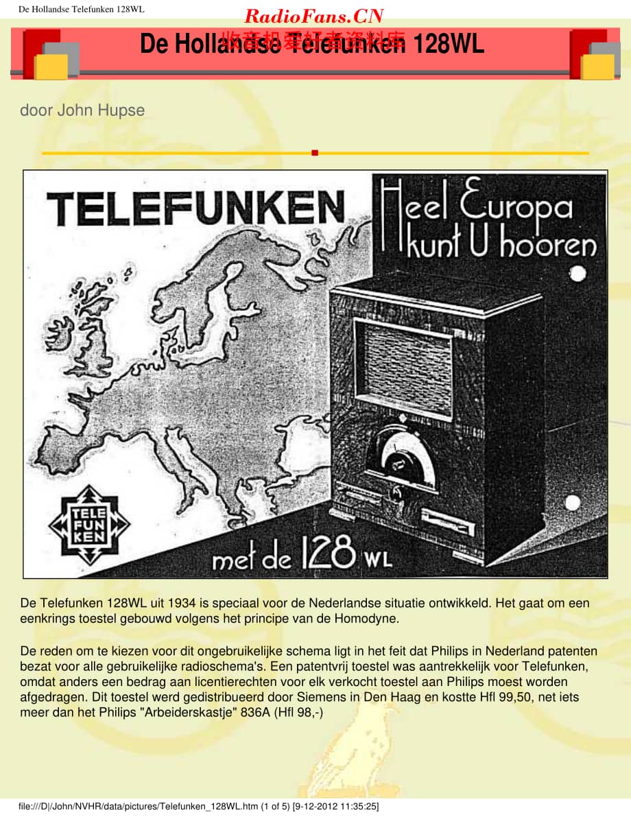 Telefunken_128WL_rht维修电路原理图.pdf_第1页