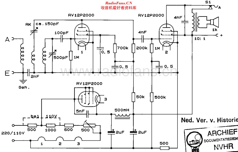 Siemens_Kleinempfanger维修电路原理图.pdf_第1页