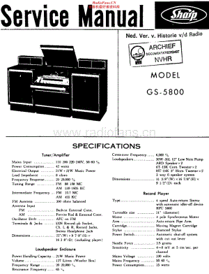 Sharp_GS5800维修电路原理图.pdf