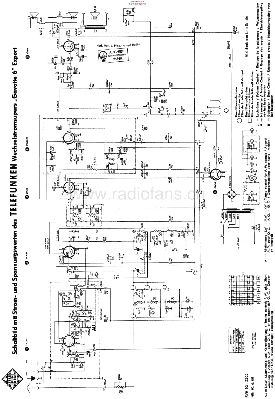 Telefunken_Gavotte6维修电路原理图.pdf_第1页