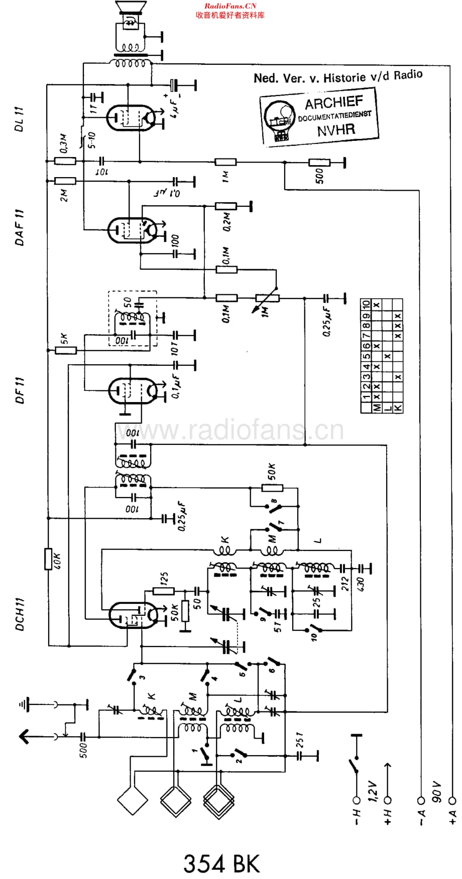 Telefunken_354BK维修电路原理图.pdf_第1页