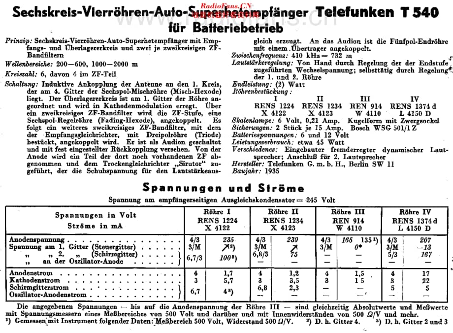 Telefunken_540维修电路原理图.pdf_第2页