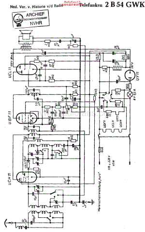Telefunken_2B54GWK维修电路原理图.pdf