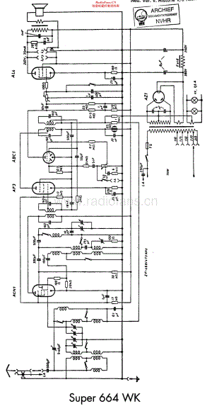 Telefunken_664WK维修电路原理图.pdf