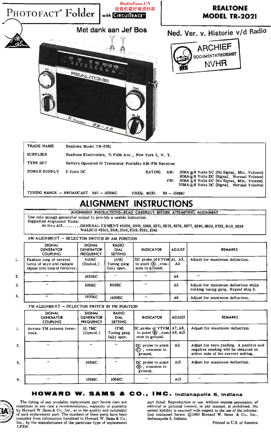 Realtone_TR2021维修电路原理图.pdf_第1页