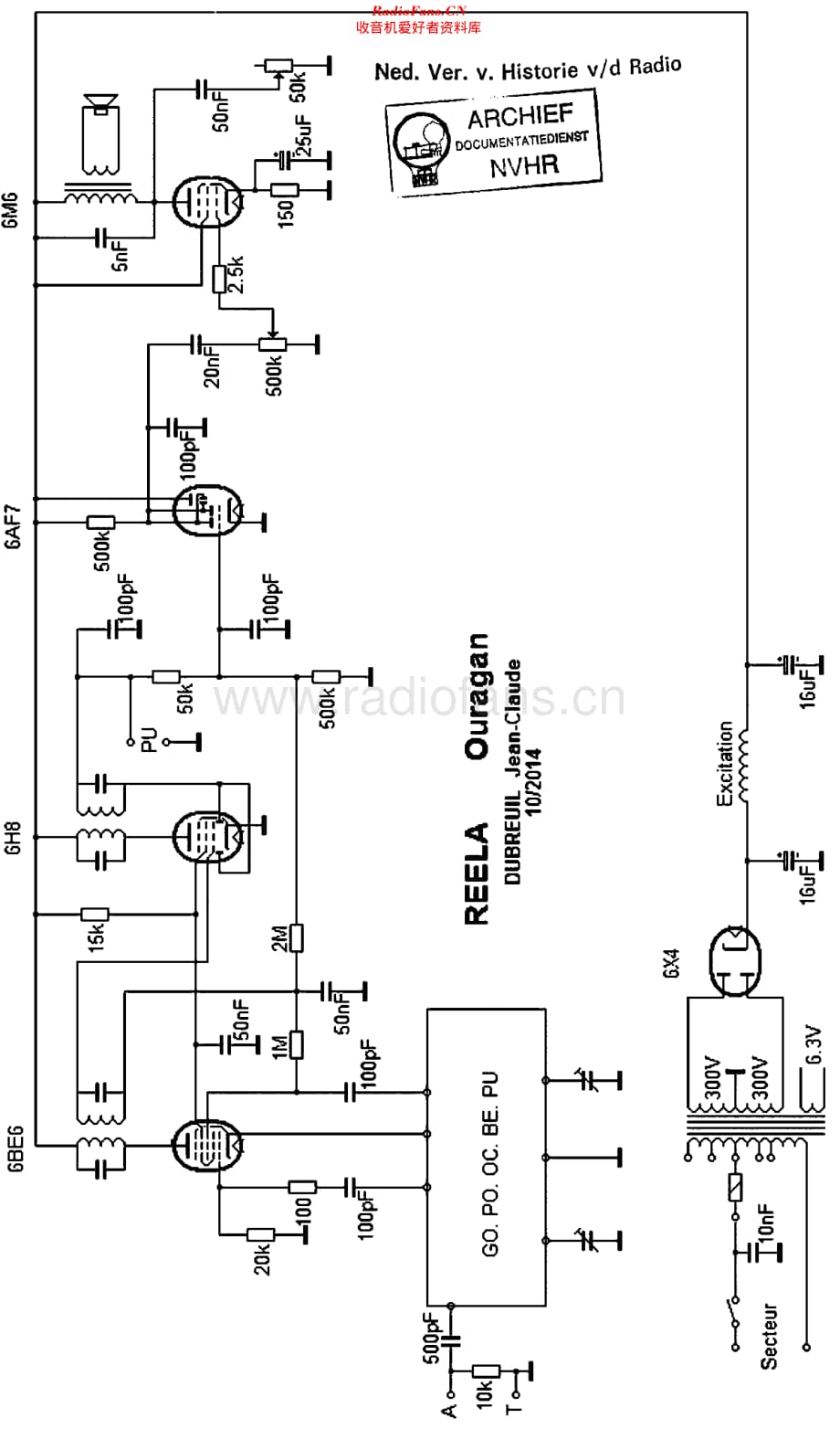 Reela_Ouragan52维修电路原理图.pdf_第1页