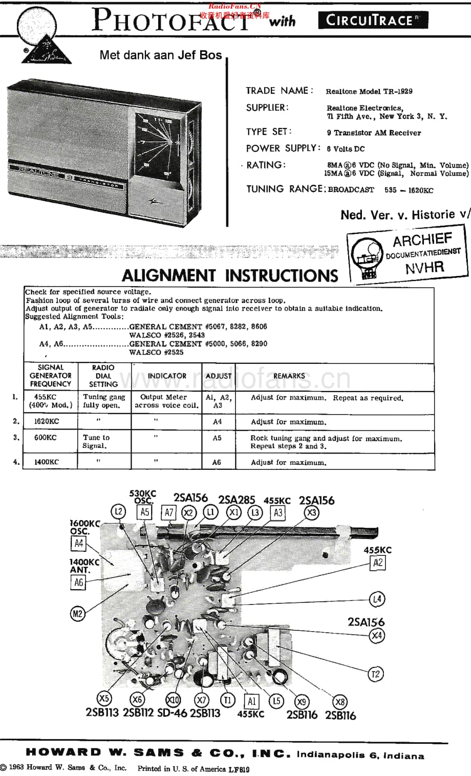 Realtone_TR1929维修电路原理图.pdf_第1页