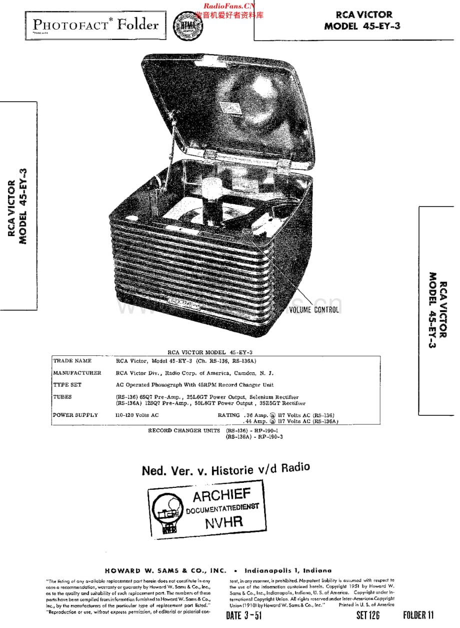 RCA_45EY3维修电路原理图.pdf_第1页