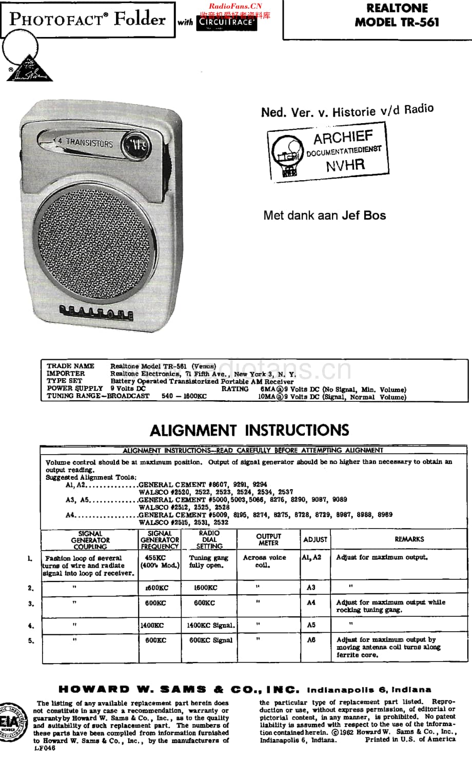 Realtone_TR561维修电路原理图.pdf_第1页