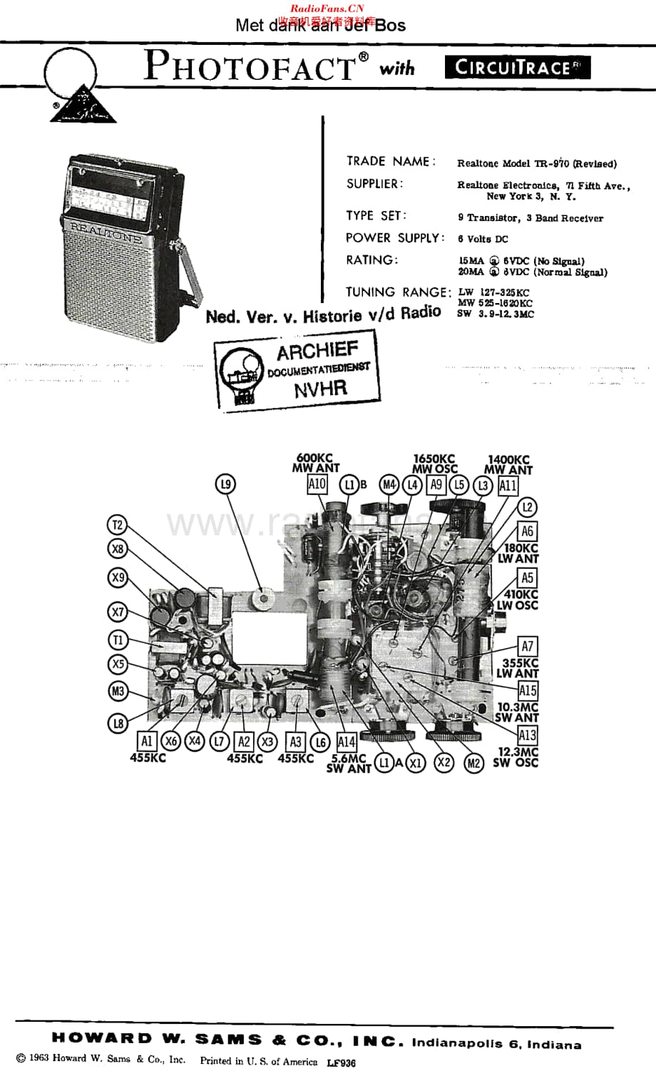 Realtone_TR970维修电路原理图.pdf_第1页