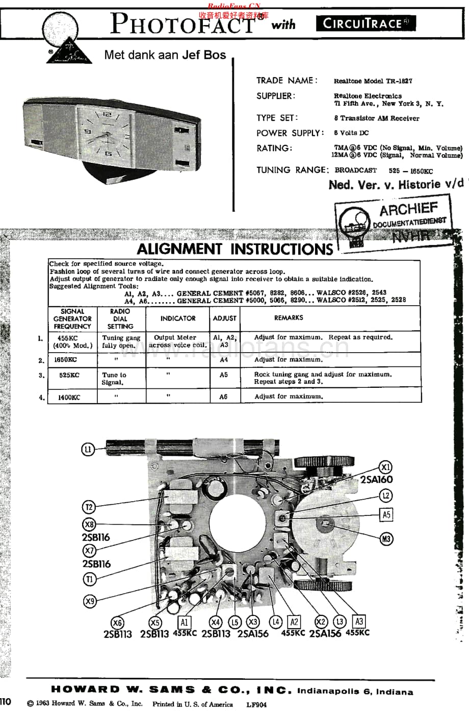 Realtone_TR1827维修电路原理图.pdf_第1页