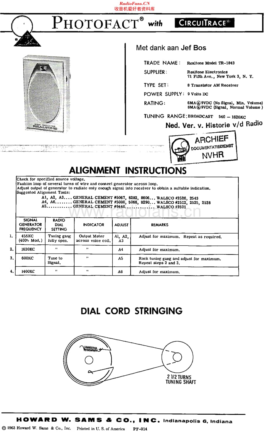 Realtone_TR1843维修电路原理图.pdf_第1页