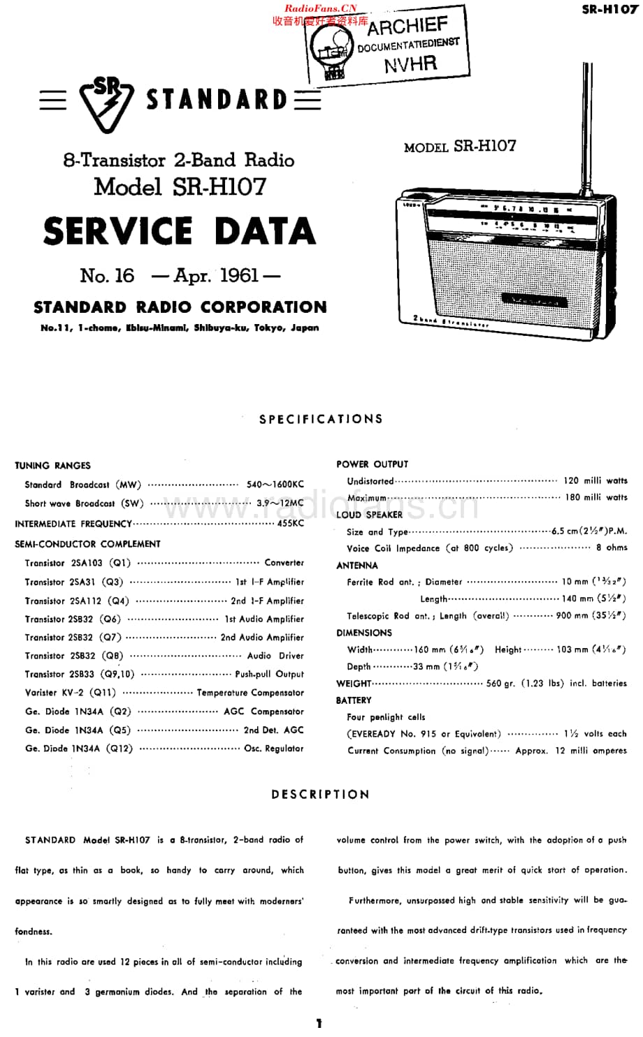 StandardJP_SRH107维修电路原理图.pdf_第1页